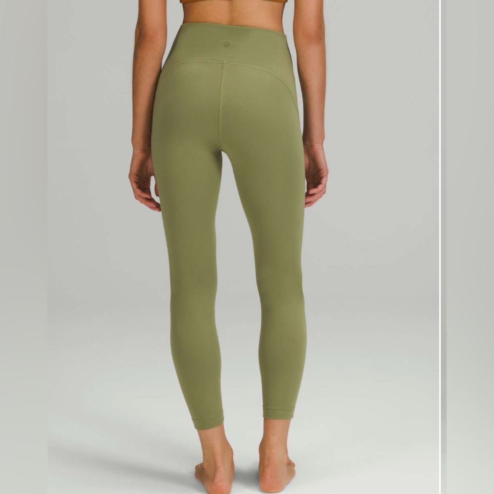 lululemon athletica High-Rise Olive Green Leggings
